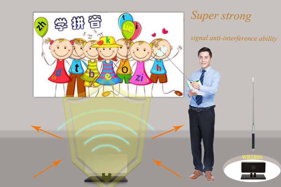 Strong anti-interference ability