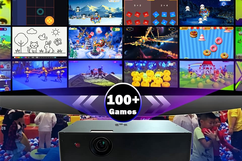 All-in-one interactive projection system—breaking through spatial limitations.